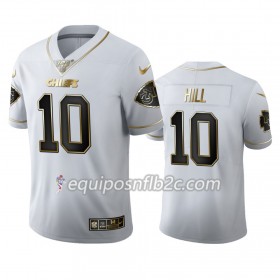 Camiseta Hombre NFL Kansas City Chiefs Tyreek Hill 10 Nike Blanco Golden Edition